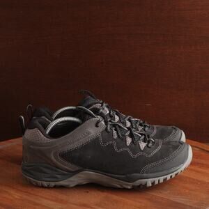 Merrell Sneakers Womens SZ 8.5 BLK Gray Siren Traveller Q2 Leather Hiking Shoes